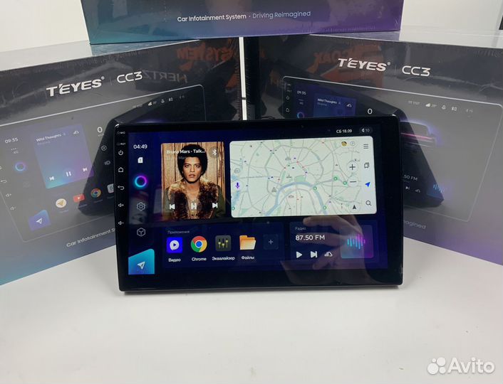 Магнитола Teyes 4/64 Тойота Хайлендер 3