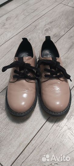 Туфли кожаные для девочки 33 размер