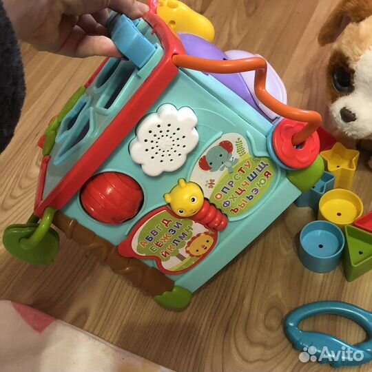 Развивающий куб fisher price щенок FurReal