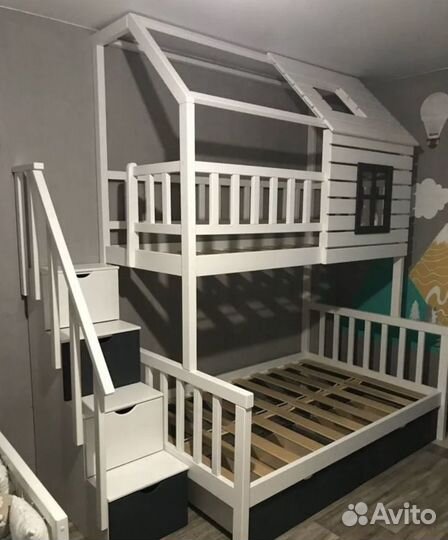 Детская кровать кровать домик