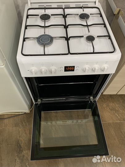 Газовая плита с электрической духовкой beko