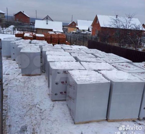 Газобетонные блоки перегородочные