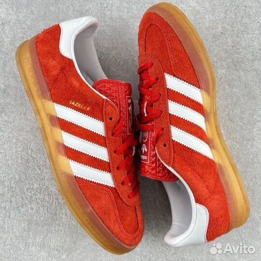 Adidas gazelle indoor original red