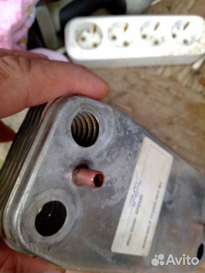 Теплообменник пластинчатый для газового котла gefe