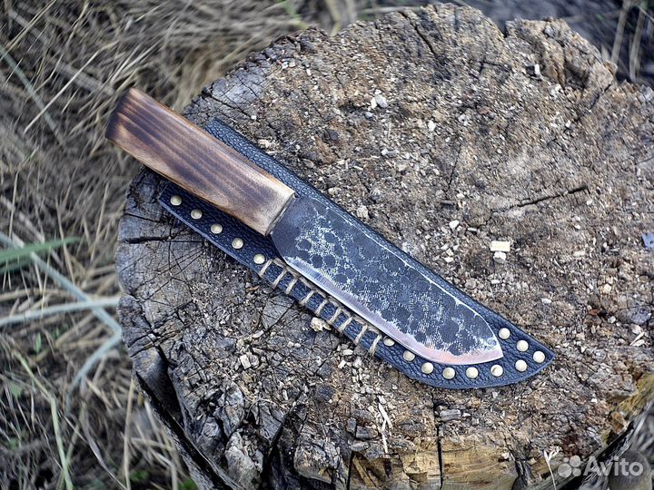 Нож ручной ковки рабочий