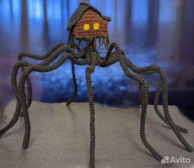 Домоголовый монстр Интерьерная игрушка