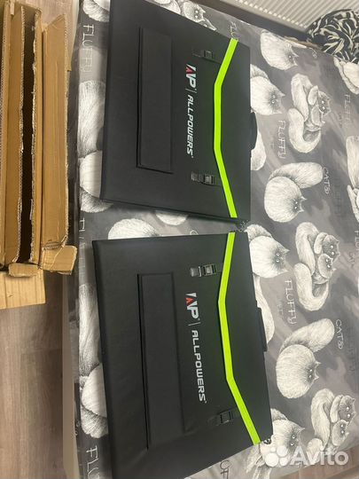 Солнечная панель Allpowers 200вт/40в раскладная