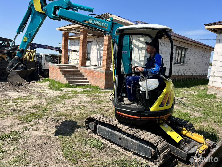 Мини-экскаватор Kobelco SK30UR, 2013