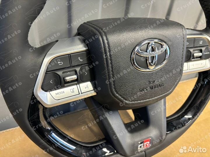 Руль toyota land cruiser 200 07-12 в стиле 16+