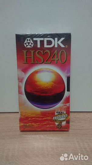 Новая видеокассета TDK HS240