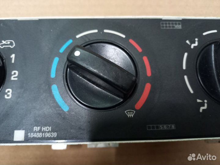 Блок управления климат-контролем Citroen Berlingo