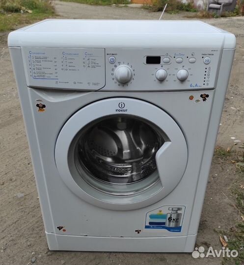 Стиральная машина Indesit 6 кг