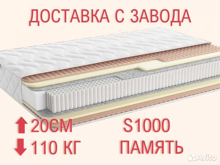 Матрас Димакс Relmas Memory S1000