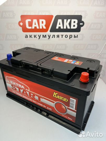 Аккумулятор 100 ач новый Extrastart