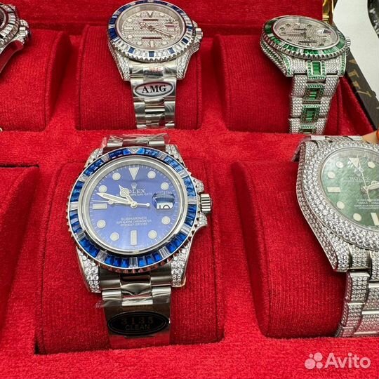 Роскошные безумно красивые Rolex с камнями