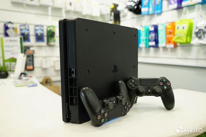 Sony PS4 Slim 1Tb + 40 игр в EA Play + Гарантия