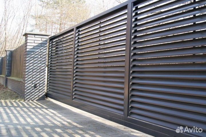 Забор из профнастила