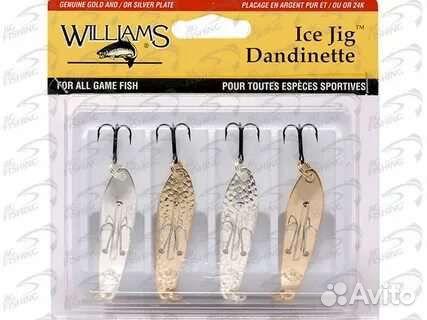 Блесна Williams набор Ice Jig 50. 4шт
