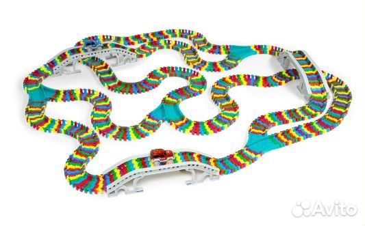 Трек гибкий Трасса Дорога Игрушка Конструктор
