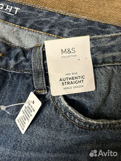 Женские укороченные джинсы M&S