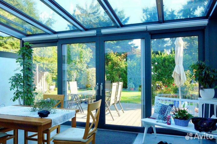 Безрамное остекление остекление на веранду