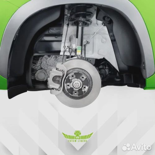 Подкрылок задний правый Suzuki Jimny 2018- 3 дв