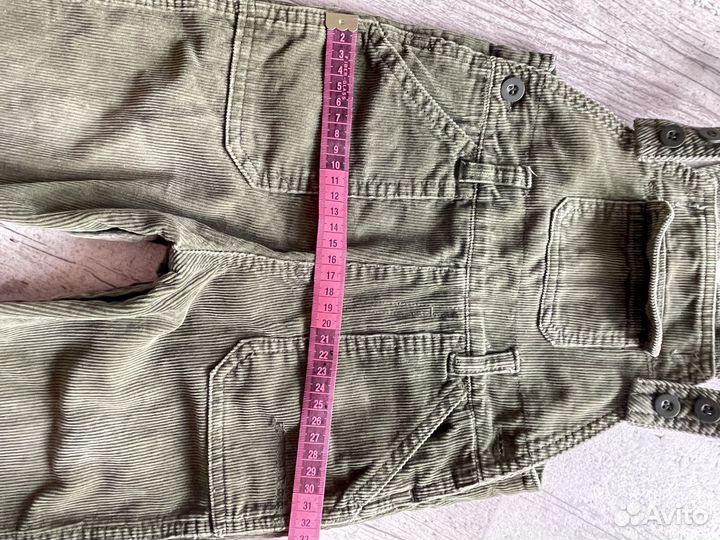 Детский комбинезон из плотного вельвета