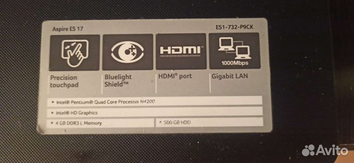 Ноутбук Acer Aspire