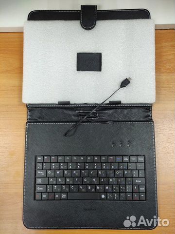 Чехол с клавиатурой для планшетов до 10 Новый