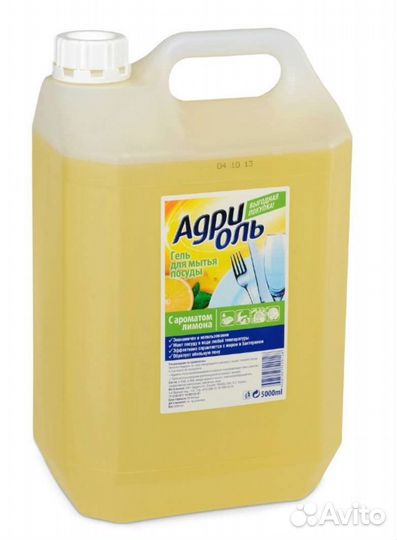 Средство для мытья посуды Адриоль 5л