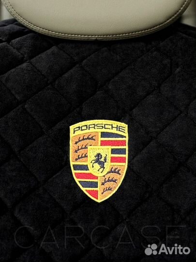 Чехлы на сиденья авто Porsche 2 шт