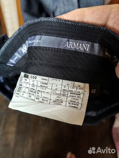 Брюки armani