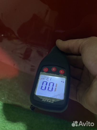 Капот Rio 3 оригинал заводской окрас с дефектами