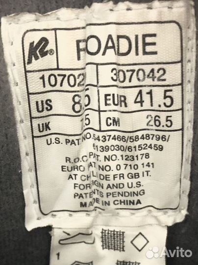 Ролики K2 Roadie (оригинал)