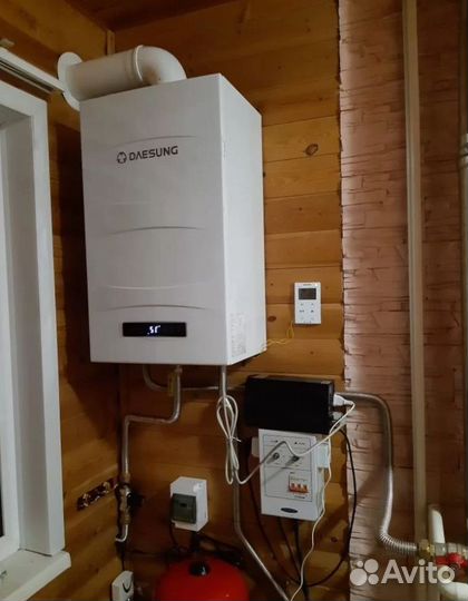 Установка наземного / подземного газгольдера