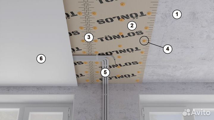 Звукоизоляция - шумоизоляции под натяжной потолок