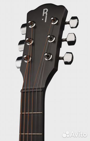 Акустическая гитара rockdale Aurora D1 C BK Полупр