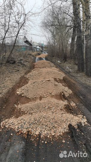 Щебень отсев песок горельник