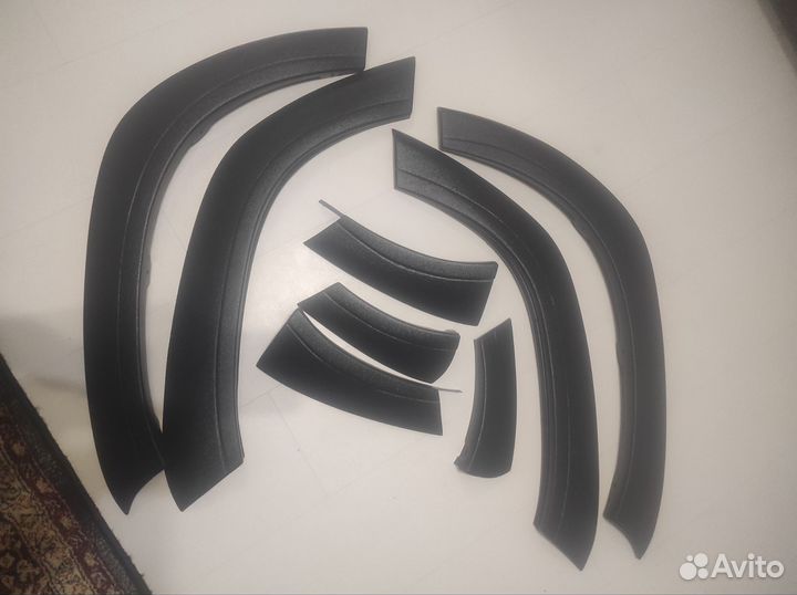 Расширители арок renault duster от 2011