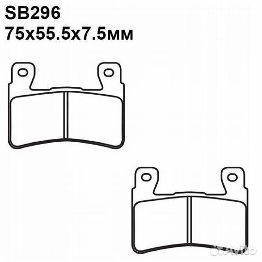 Puller SB296 Тормозные колодки
