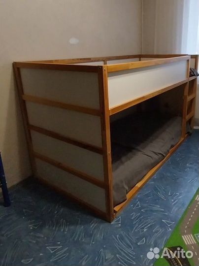 Детская кровать IKEA кюра чердак