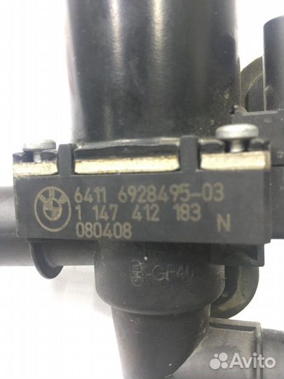 Водяной клапан печки Bmw X3 E83 2.5 N52 2009