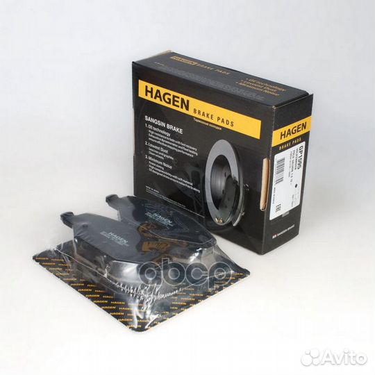 Колодки передние skoda octavia (1U), VW golf IV