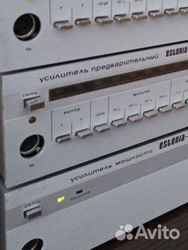 Эстония уп 010 предварительный усилитель