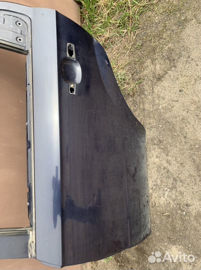 Дверь задняя левая chevrolet aveo t250