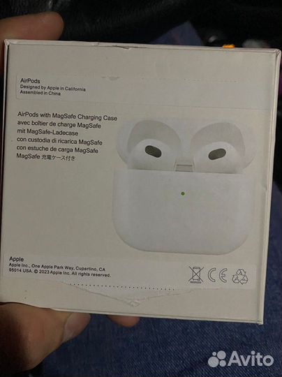 Наушники apple airpods 3 новые
