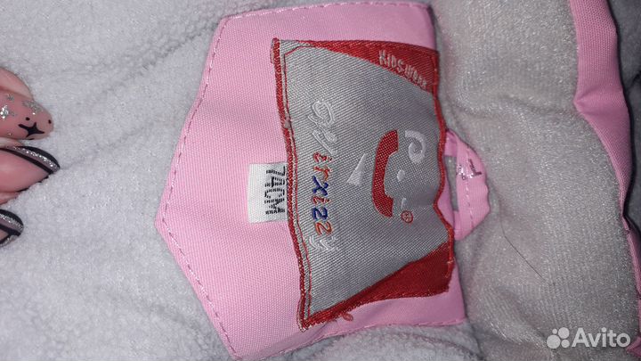 Зимний комбинезон для девочки 74 80