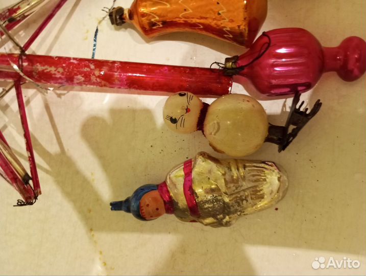 Елочные игрушки СССР