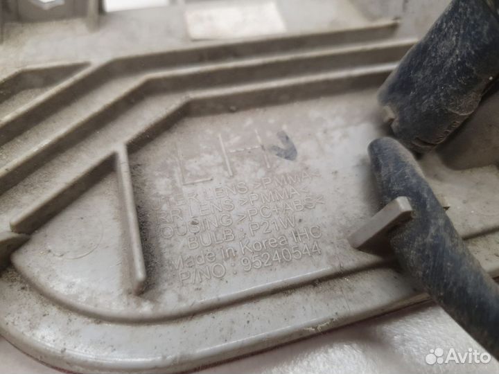 Фонарь в бампер левый Chevrolet Cruze 2009-2016