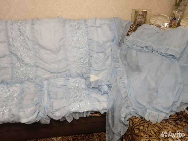 Покрывало на 2 х спальную кровать новое